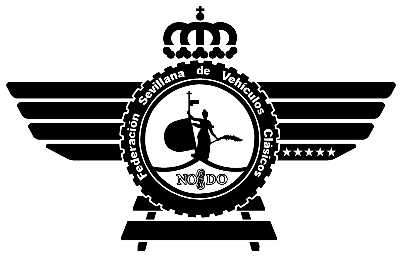 Logotipo de la Federación Sevillana de Vehículos Clásicos